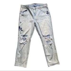 Old Navy Boyfriend Straight Size 14